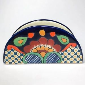 Mexican Hand painted Napkin holder